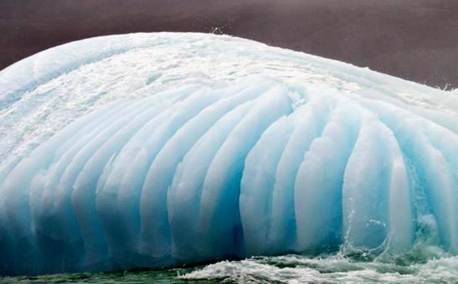 Stripped Infused iceberg