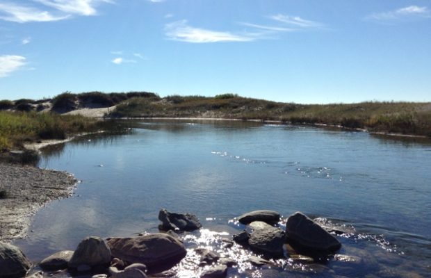 River and Sand Dunes