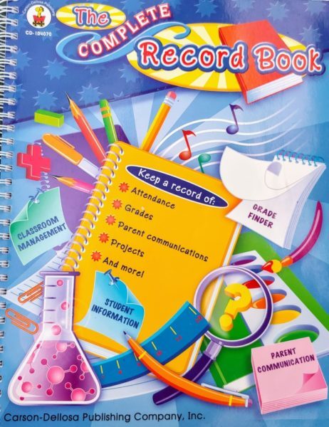 Teacher's Record Book for Homeschool