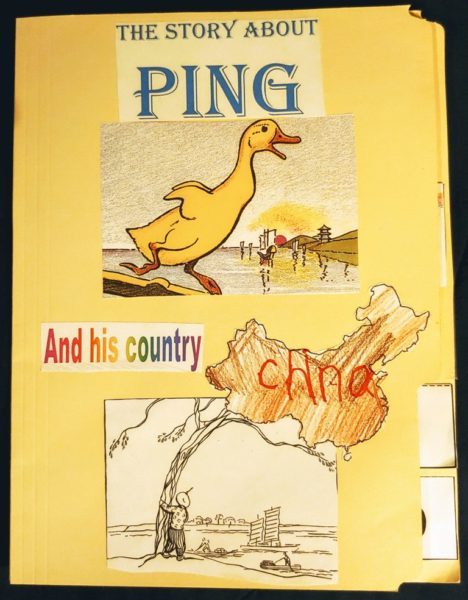 The Story of Ping, Lapbook Cover