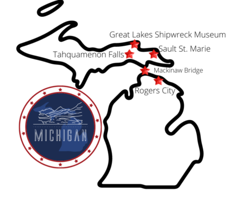 Field trip to the Great Lakes Shipwreck Museum map